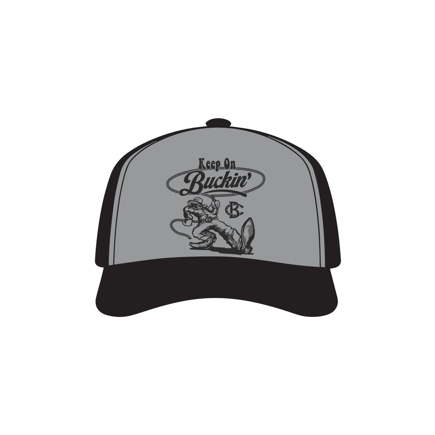 Keep On Buckin' Trucker