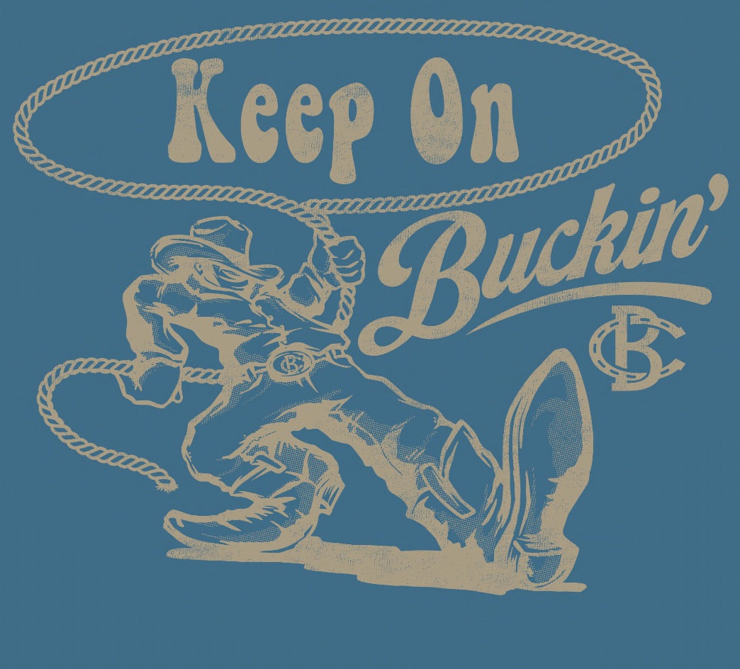 Keep On Buckin' Tee