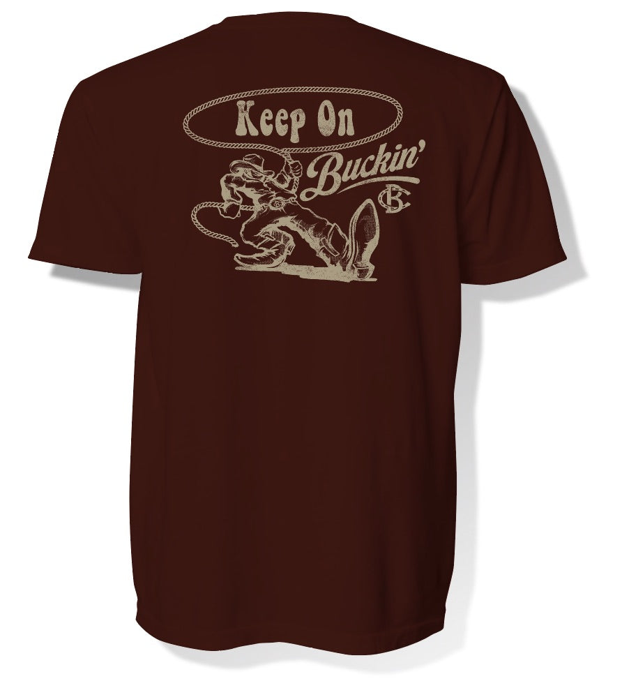 Keep On Buckin' Tee