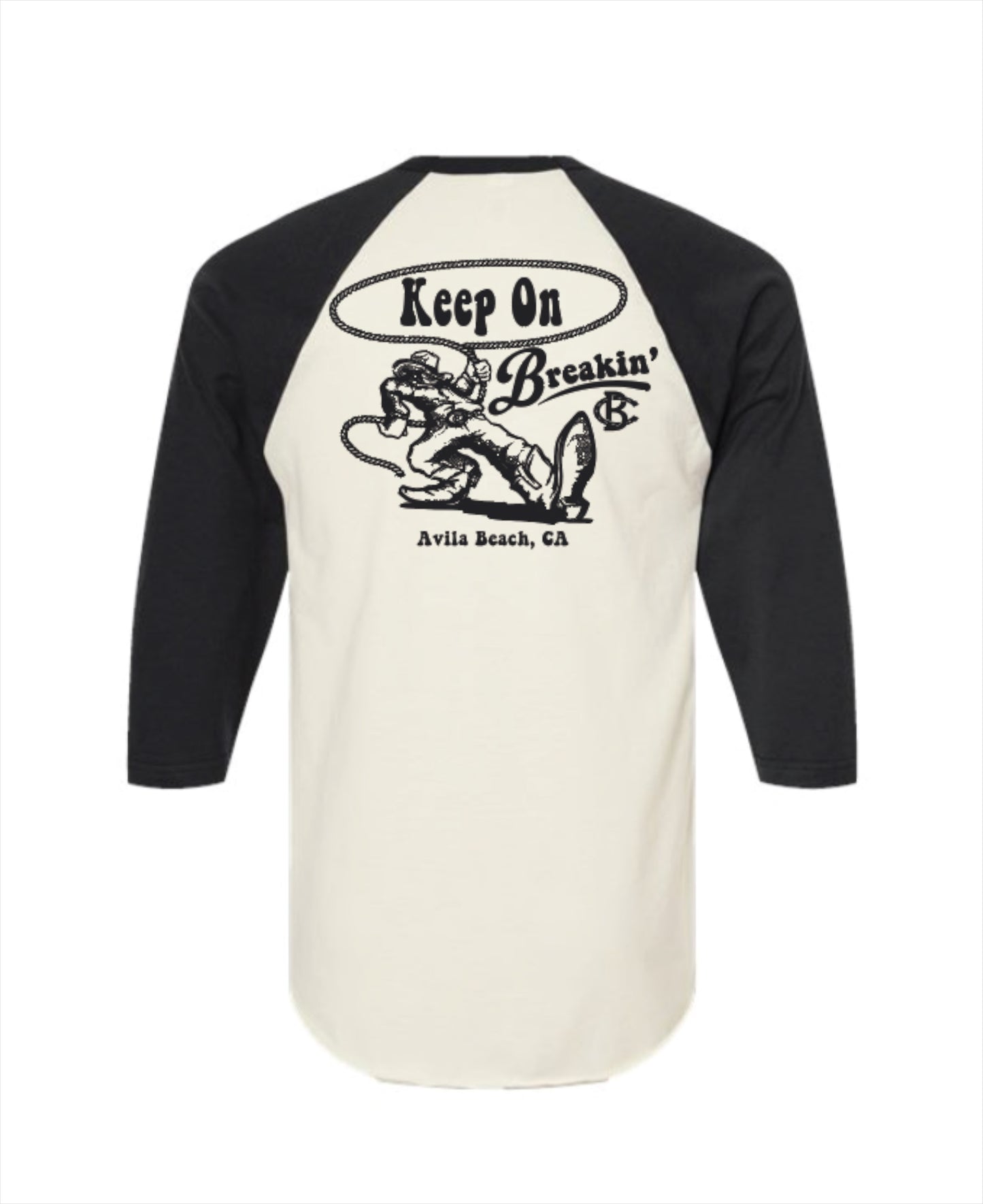 2026 Keep On Breakin' Raglan 3/4 Sleeve